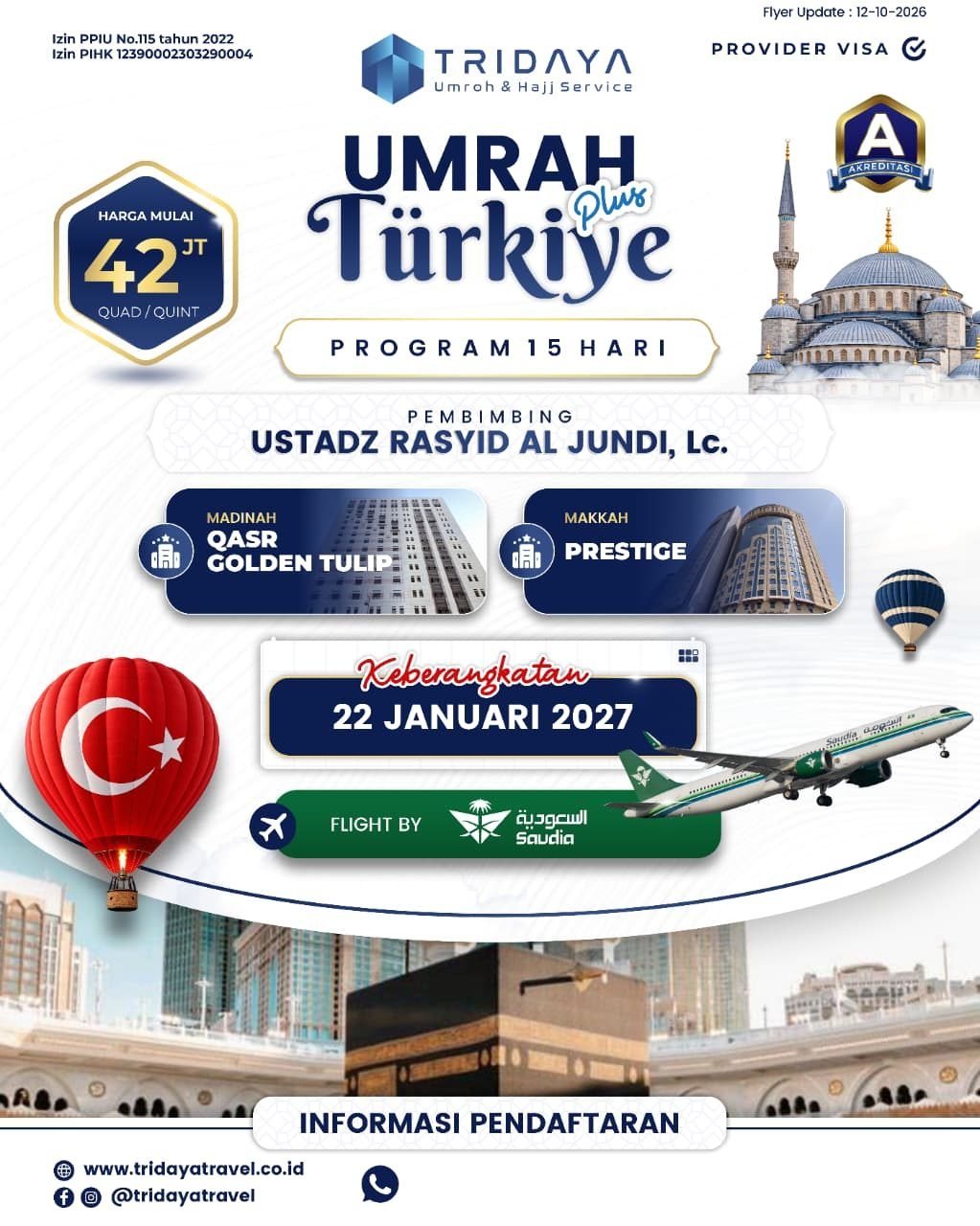 Poster Umroh Plus Turkiye