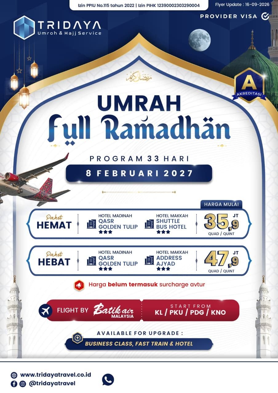 Poster Umroh Ramadhan