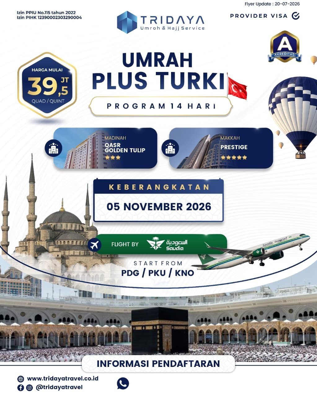 Poster Umroh Plus Turki
