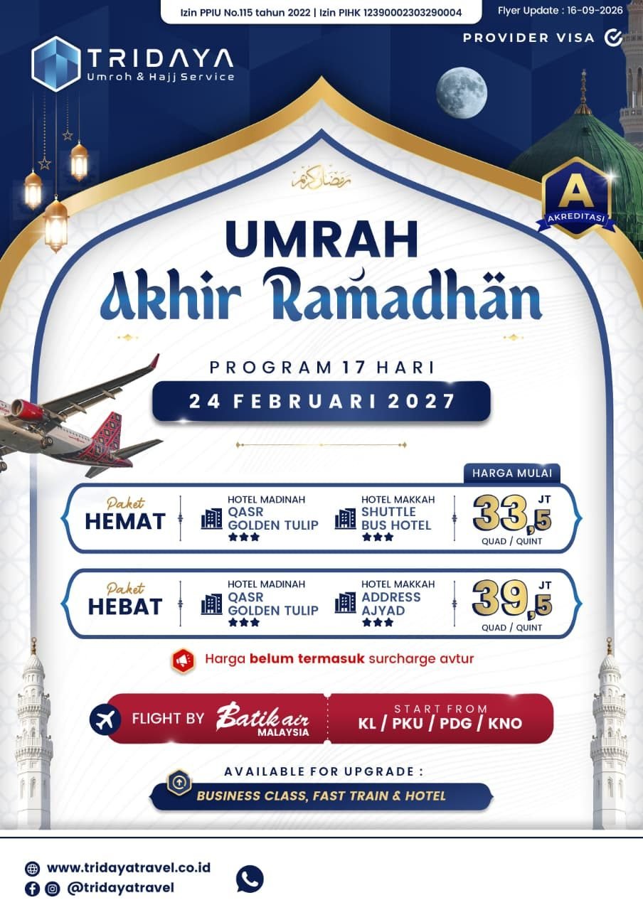 Poster Umroh Ramadhan