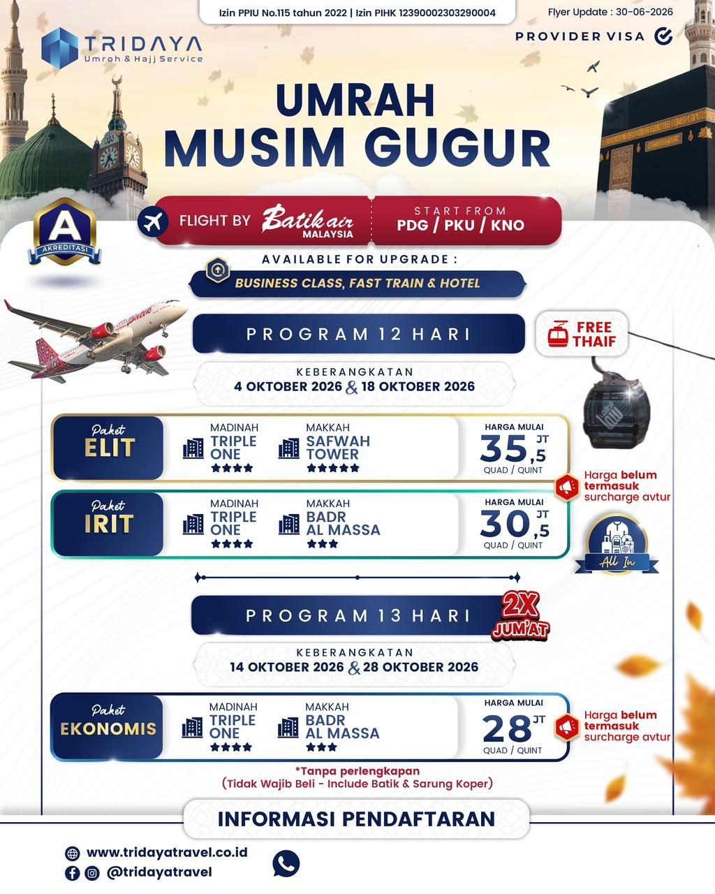 Umrah Musim Gugur
